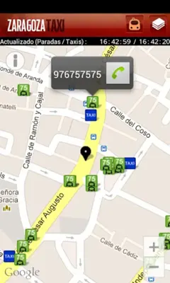 Zaragoza Taxi android App screenshot 2